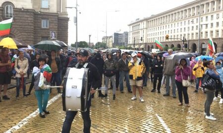 МВР отчете: Без сериозни нарушения при протеста в София