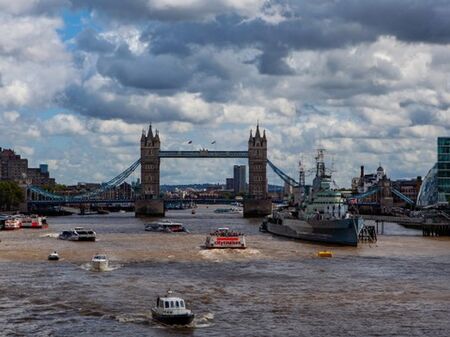 Река Темза е силно замърсена с пластмаси