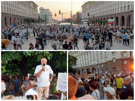 Ден 26: Стотици пак на протест в София, петима вече са в гладна стачка