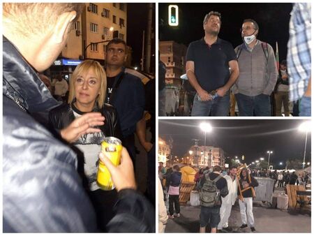 Разнобой на барикадите: ДБ изгони Мая Манолова от протеста