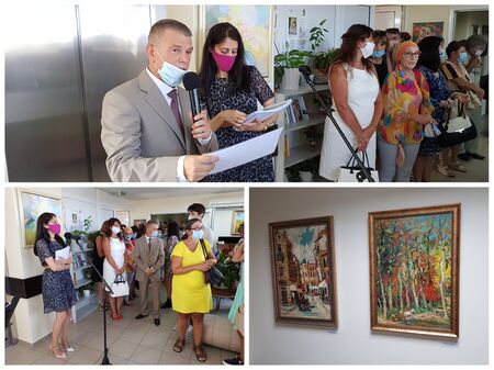 Над 250 картини помагат на пациентите в КОЦ-Бургас да преодолеят стреса и страха