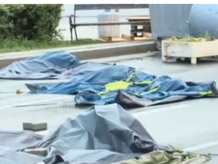 След бурята в София: Палатки на протеста хвръкнаха във въздуха, поправят ги