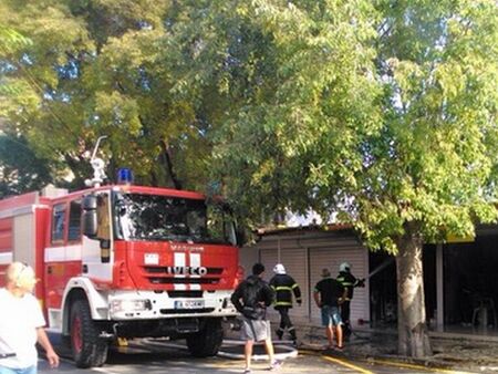 20 т въглища се запалиха в турски ТИР