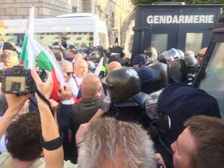 8 души са арестувани на протеста в столицата, сред тях и Големия Дамбовец