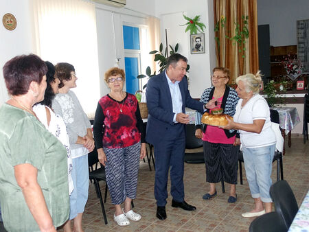 Кметът на община Несебър Николай Димитров посети село Раковсково