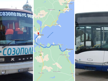 Огромен проблем за учениците от Созопол заради разминаване между двата превозвача, обслужващи линията до Бургас