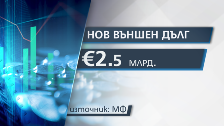 България взе 5 млрд. лв. заем от международните пазари
