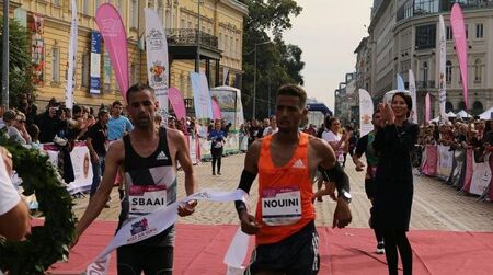 Мароканци спечелиха Софийския маратон с рекорд на трасето