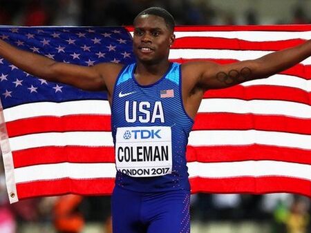 Световният шампион за 100 метра Крисчън Коулман наказан за 2 години