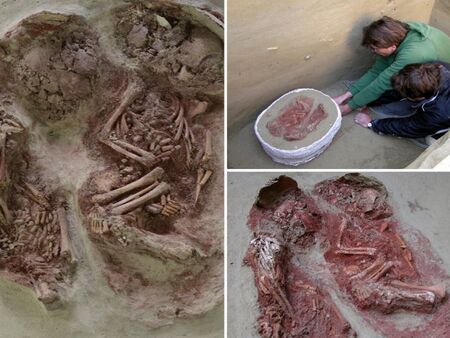 Откриха най-древния гроб на бебета близнаци