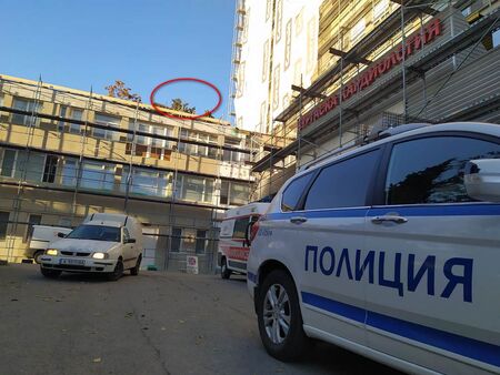 Пациентът, който скочи от 8-ия етаж на УМБАЛ-Бургас, лекувал коронавирус