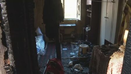 Пожар едва не остави 57-годишен мъж от руенско село без къща