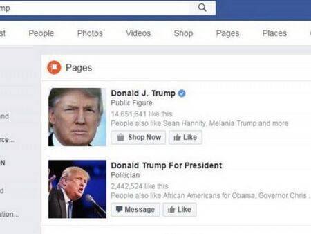От Facebook категорични: Профилът на Тръмп няма да бъде отключен