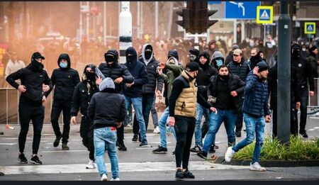 Бунтове срещу новия локдаун в Нидерландия, държавата пред гражданска война