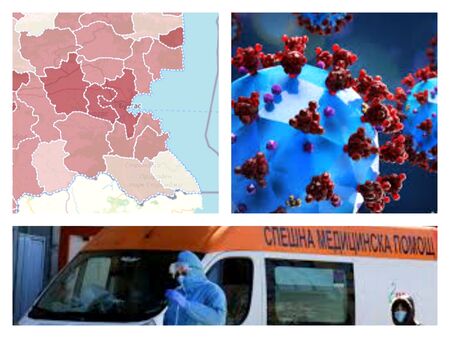 Най-ударените от ковид общини в Бургаска област от началото на епидемията (класация)