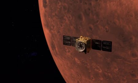 Първата арабаска сонда засне Марс