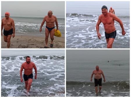 Приятели моржуват на бургаския плаж от години, отправят горещ апел към кмета Димитър Николов
