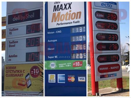 Цените на горивата пак скочиха, броим с 0,20 лв. повече за литър бензин