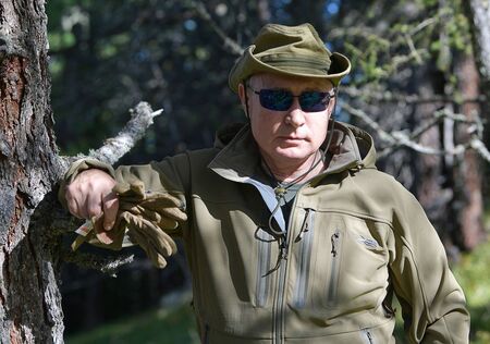 Владимир Путин на почивка в тайгата