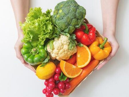 5 порции на ден от плодове и зеленчуци – за отслабване през пролетта