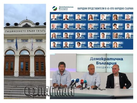 Партията на Христо Иванов с превес при депутатите на „Демократична България“