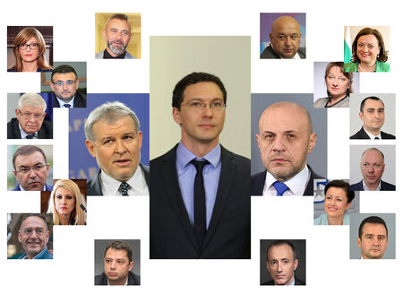 Бойко Борисов реди кабинета от болницата, вижте целия Министерски съвет на ГЕРБ