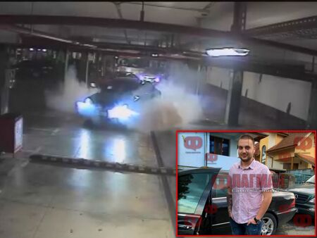Вижте какво наказание отнесе Кольо Атанасов, който включи пожарната система в мол „Галерия“, докато върти гуми