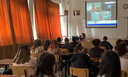 Ученици от Немската гимназия се запознаха с работата на Германо-българската индустриално-търговска камара