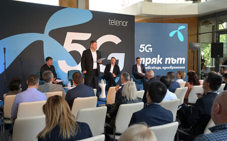 Теленор официално обяви търговския старт на своята 5G услуга в България