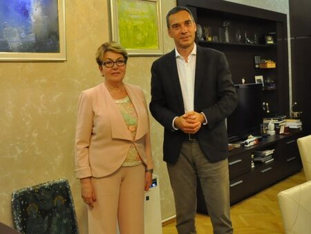 Новият руски посланик се срещна с кмета на Бургас Димитър Николов