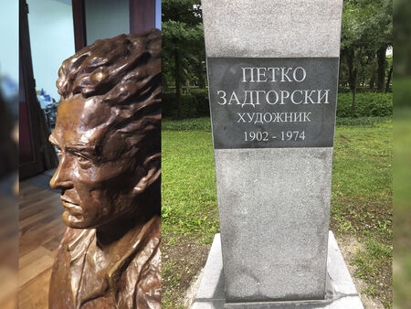 Откриват паметника на художника Петко Задгорски в Бургас