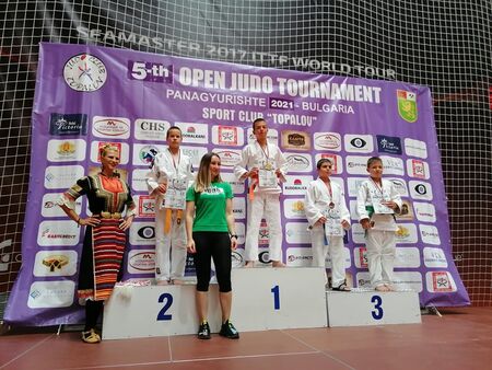 СК "Джудо" спечели три медала от международен турнир