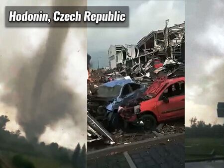 Торнадо потопи Чехия в скръб, има жертви и много ранени