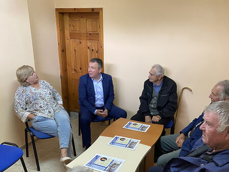 Кметът на Несебър проведе предпразнична среща с жителите на с. Паницово