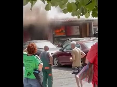 Стана ясна причината за пожара в Speedy burger в Бургас