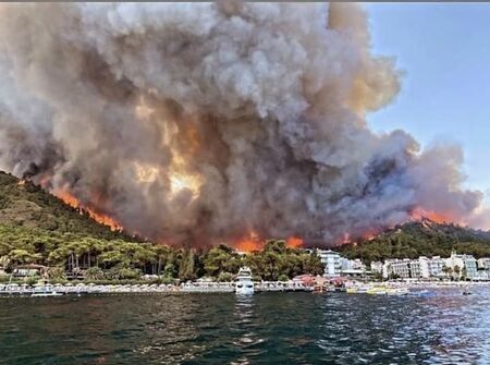 Бедствието в Турция: 8 жертви, 150 ранени в пожарите. Спасяват туристи от Мармарис и Бодрум с лодки