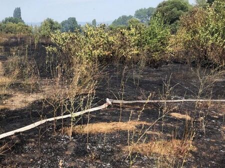 Пожарът във Велинград пламнал заради 4 деца