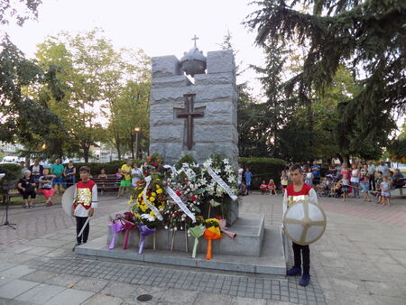 Ахелой почете паметта на Цар Симеон Велики и войните му