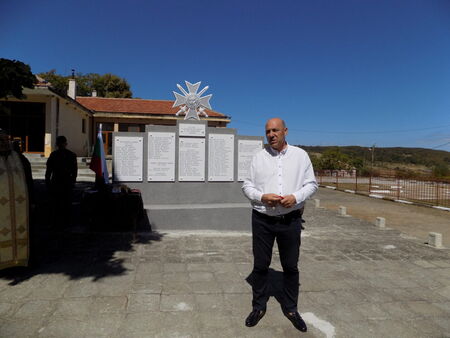 В село Козичино бе открит Паметник на загиналите във войните