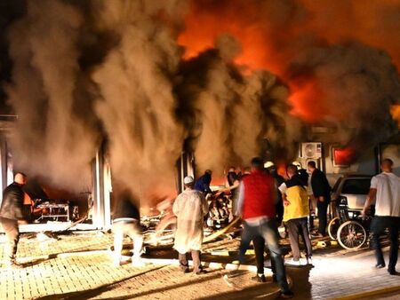 10 загинали при пожар в COVID болница в Тетово