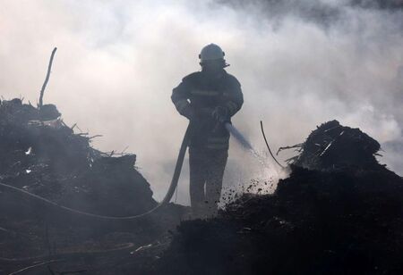 Пожарникари в Сливен гасиха пожар в Гаговец, спасиха 100 декара гора