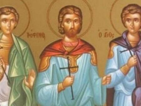 Трима мъченици загиват за вярата