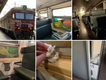 Сигнал до Флагман: Нормално ли е влаковете в европейска България да изглеждат така?