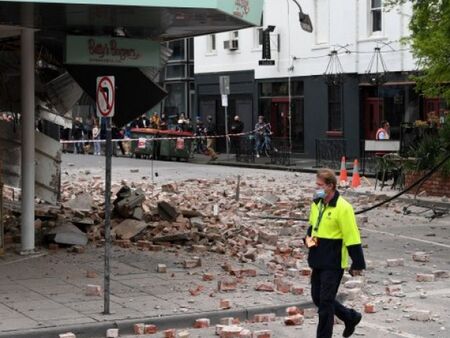 Огромни щети след трус от 5,8 по Рихтер в Австралия, 46 сгради са порутени