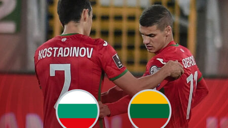 Футболните ни национали трагични, паднаха и от Литва