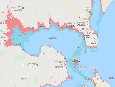 Какво ще се случи с Бургас, ако температурата се повиши с 3°C?