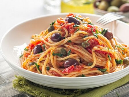 Рецепта за спагети "путанеска" с аншоа