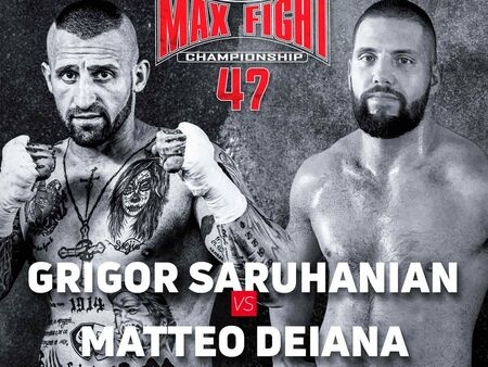 Григор Саруханян се изправя срещу италианеца Матео Деана на „MAX FIGHT 47”
