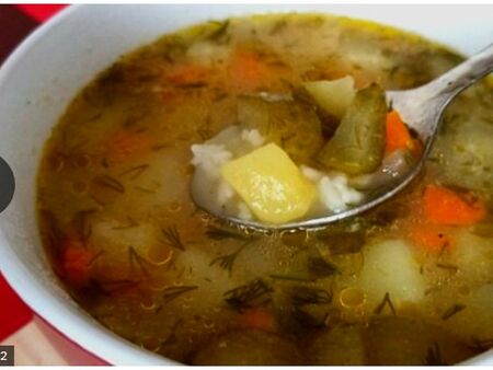 Рецепта за руска супа с кисели краставички