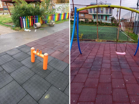 Вандали потрошиха детска площадка в бургаския кв. Крайморие, ще има ли наказани?
